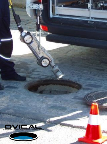 camara de inspeccion de tuberias