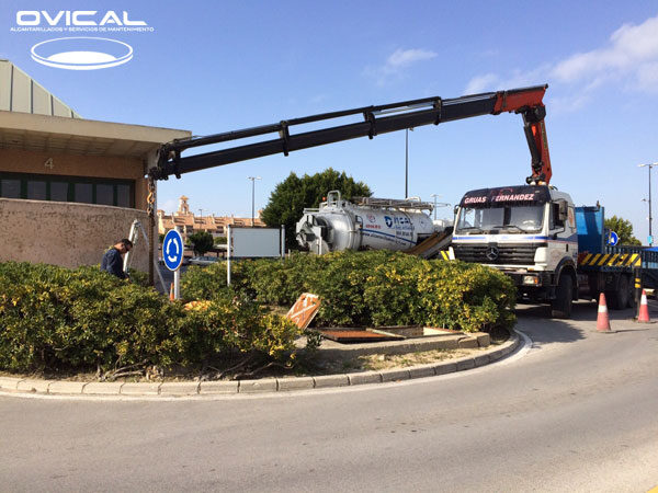 Limpieza estación de bombeo del CC Bahía Sur (Cádiz)