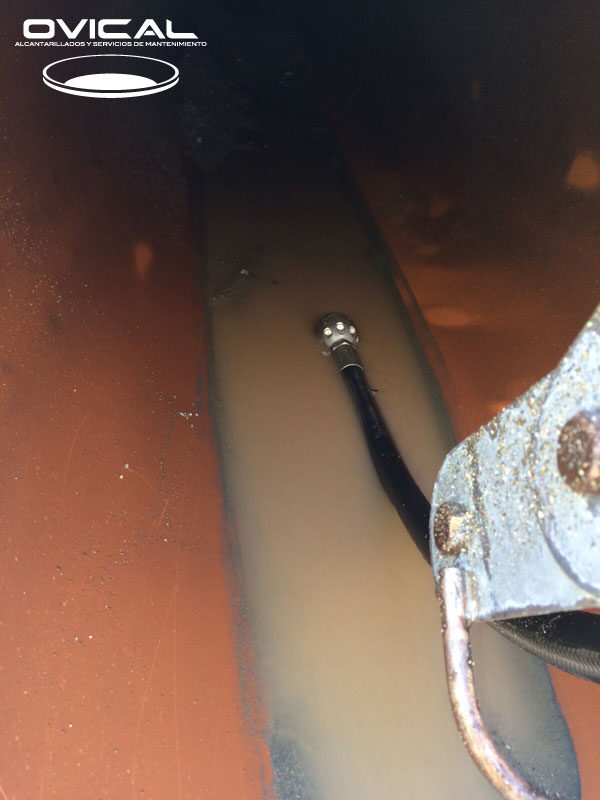 Limpieza de colector en Lora del Río