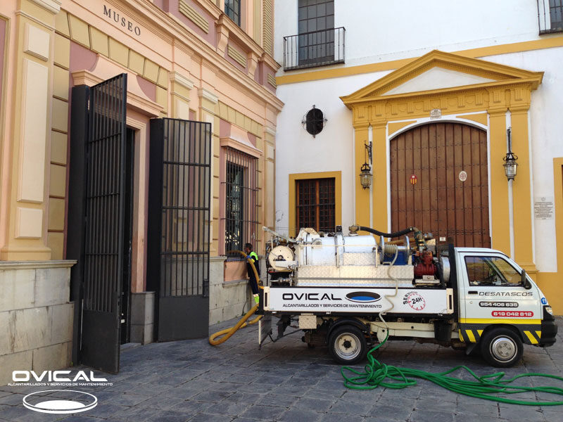 Trabajos mantenimiento Museo de Bellas Artes de Sevilla