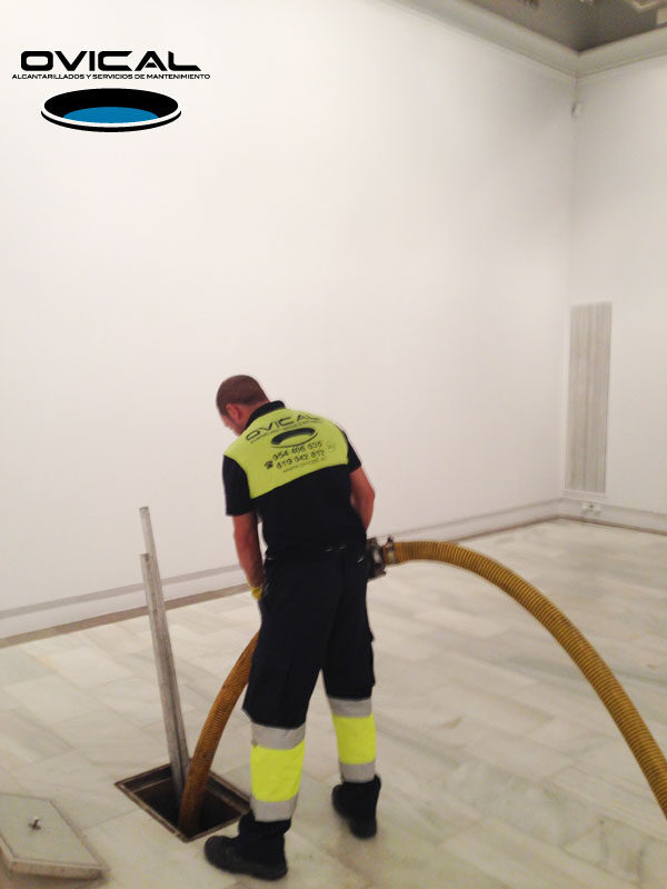 Trabajos mantenimiento Museo de Bellas Artes de Sevilla