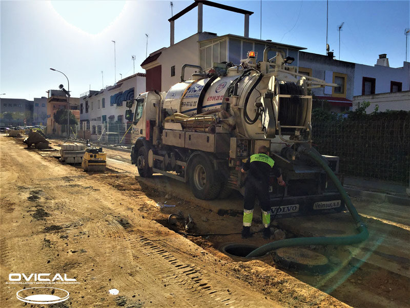 Limpieza puntual preventiva en Urbanización Montequinto