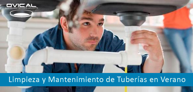 Limpieza y mantenimiento de tuberías en verano