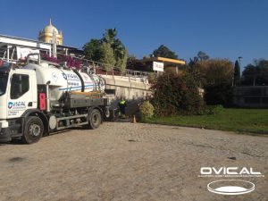 Limpieza de Pozos en Parking las Delicias en Sevilla