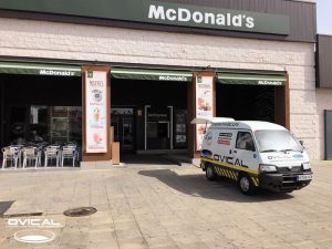 Limpieza de Canalizaciones McDonalds en Sevilla