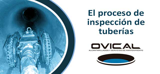 Proceso de inspección de tuberías
